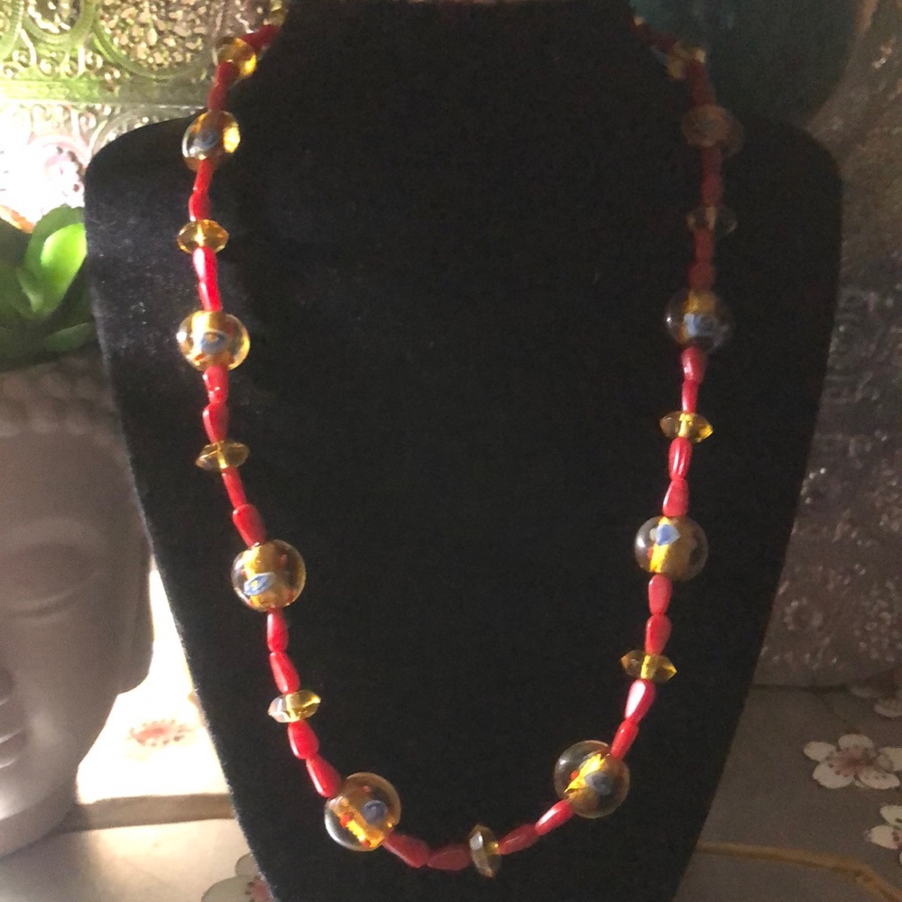 Beaded necklace Chinese beads